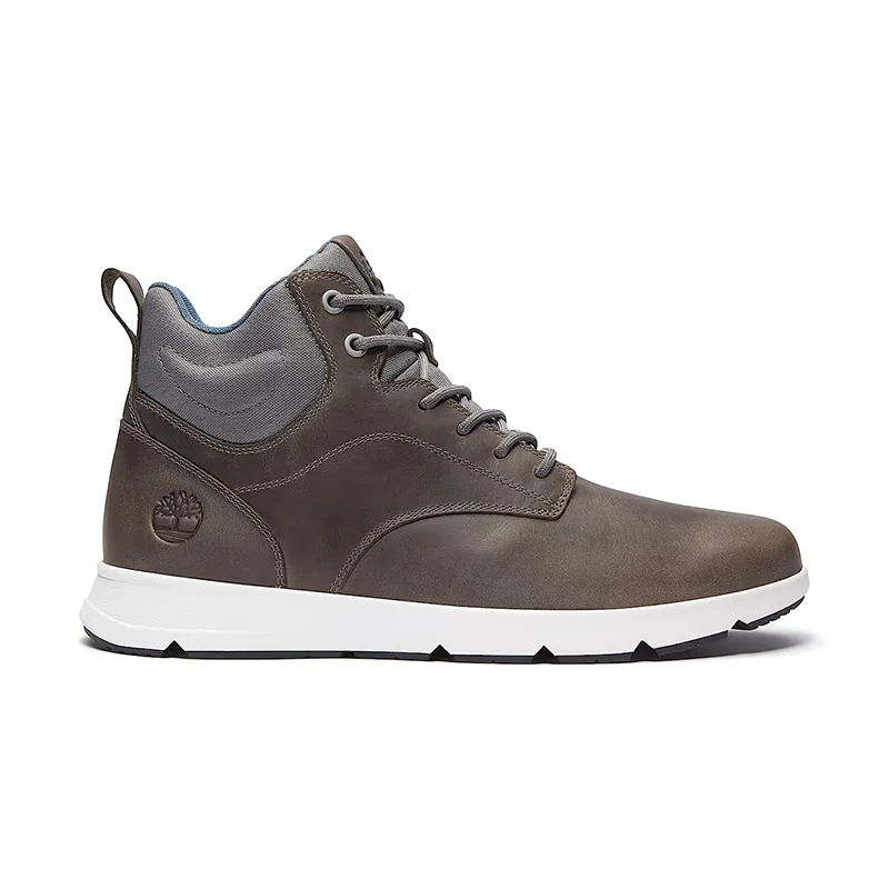 Men's Parker Street Dark Grey Full Grain - Image 3