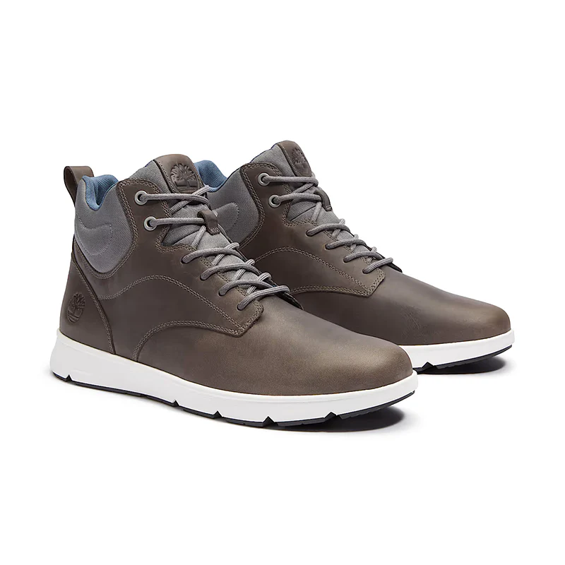 Men's Parker Street Dark Grey Full Grain - Image 5