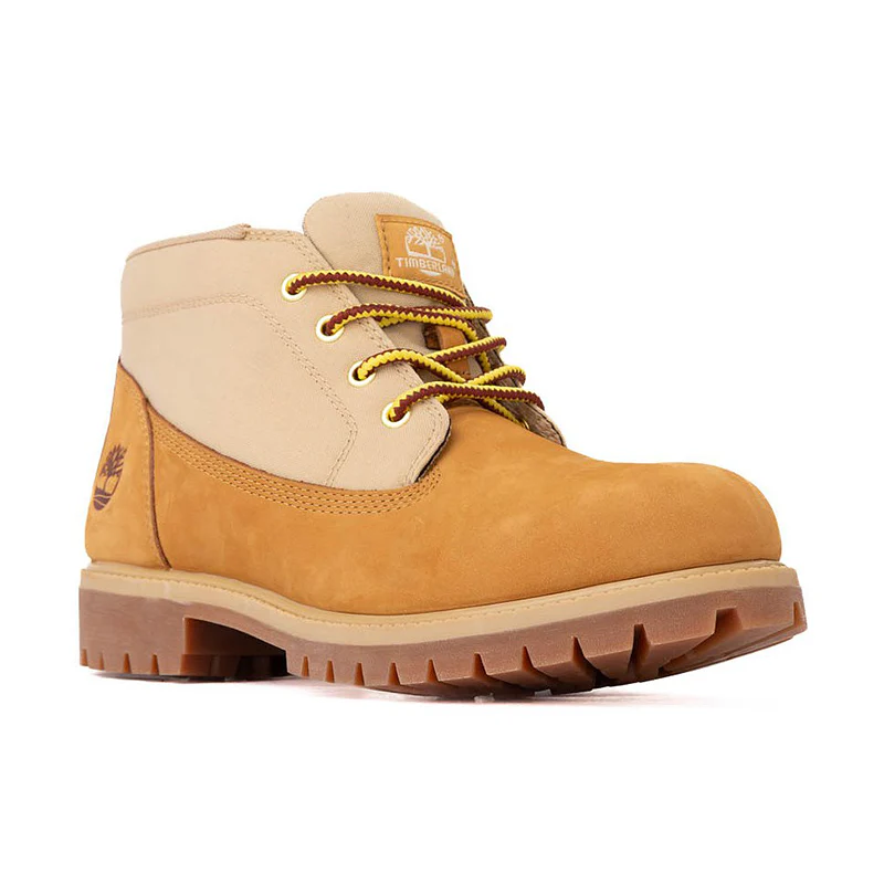 Men's Premium Chukka Wheat Nubuck/Natural - Image 2