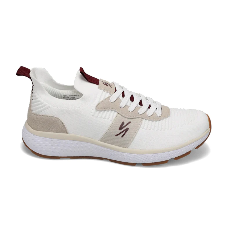 Men's Reign White/Maroon/Gum - Image 3