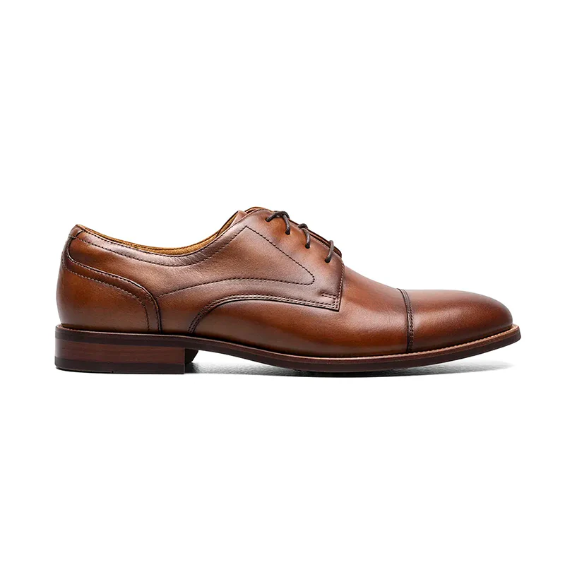 Men's Rucci Cap Toe Cognac - Image 3