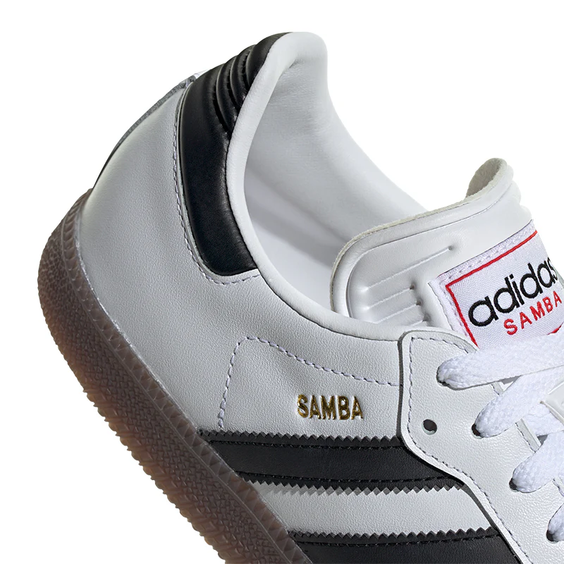 Men's Samba White/Black/Red - Image 8