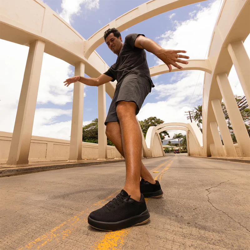 Men's Shoreline Del Mar Black/Black/Gum - Image 4