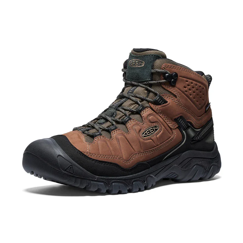 Men's Targhee IV Mid Waterproof Bison/Black - Image 3