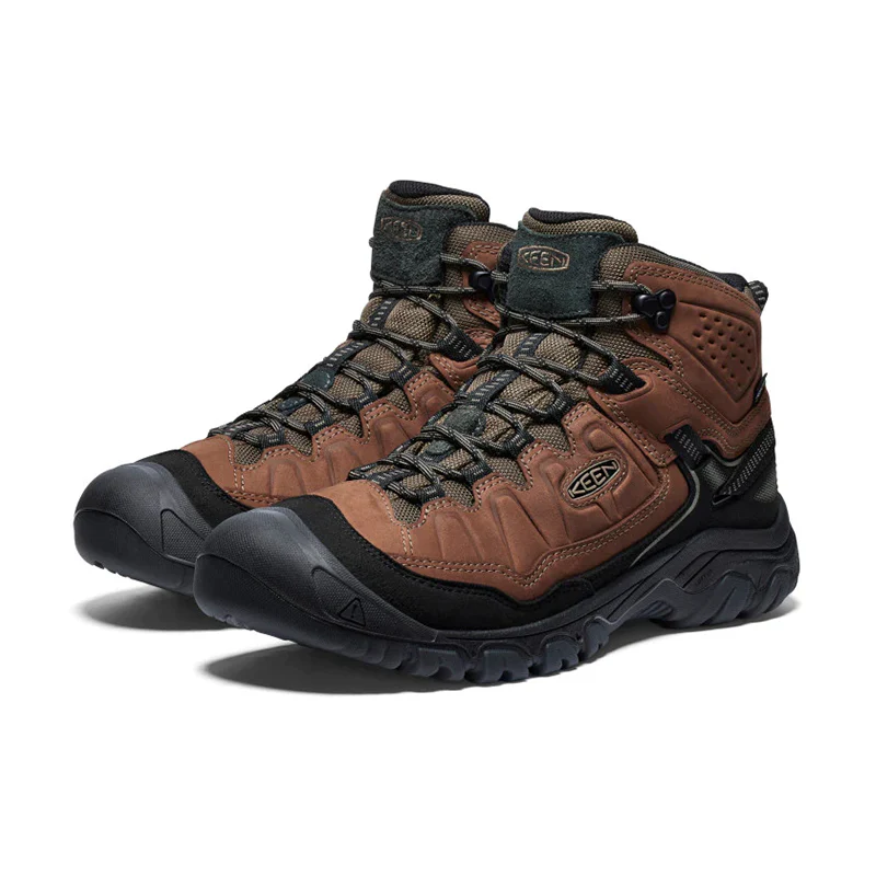 Men's Targhee IV Mid Waterproof Bison/Black - Image 4