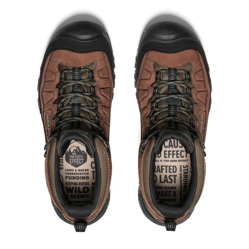 Men's Targhee IV Mid Waterproof Bison/Black - Image 6