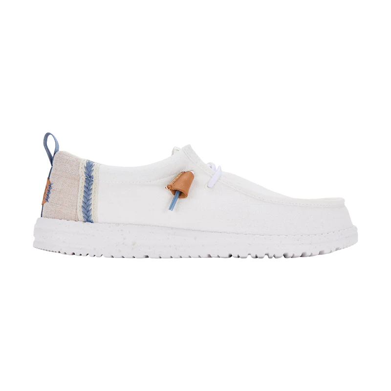 Men's Wally Craft Linen White/Stone Grey - Image 2
