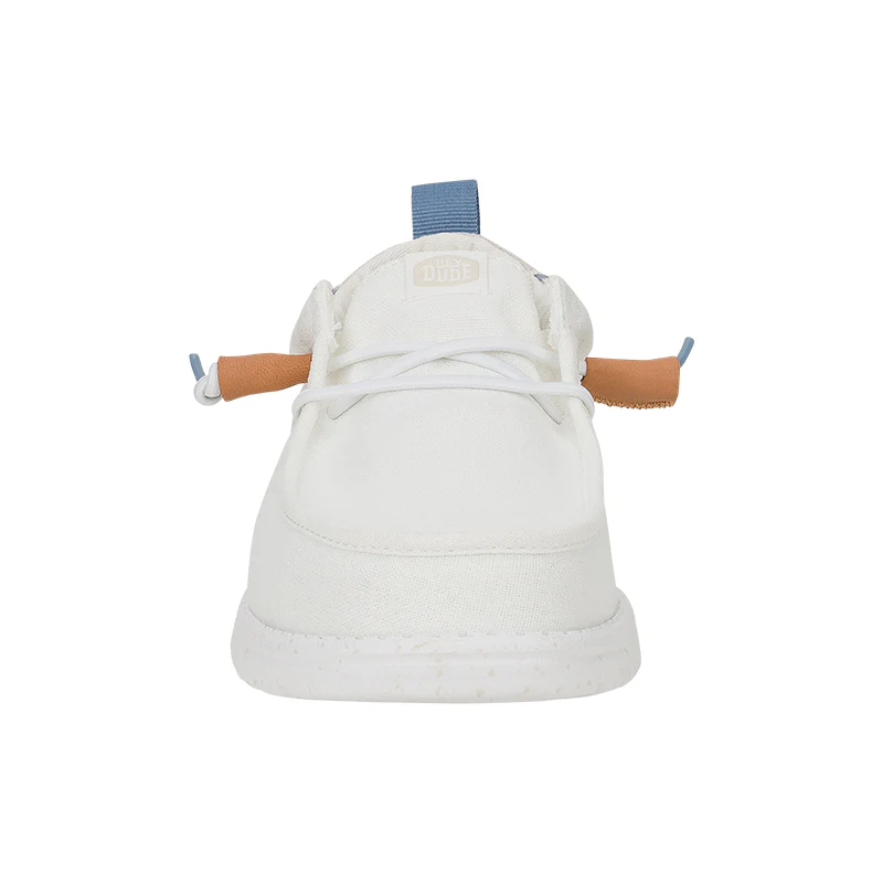 Men's Wally Craft Linen White/Stone Grey - Image 6