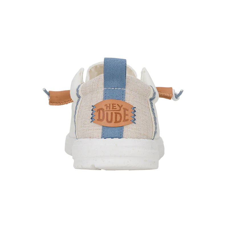 Men's Wally Craft Linen White/Stone Grey - Image 7