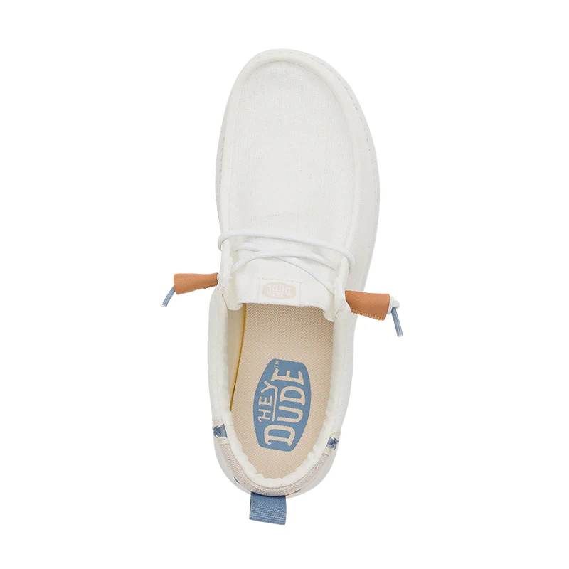 Men's Wally Craft Linen White/Stone Grey - Image 8
