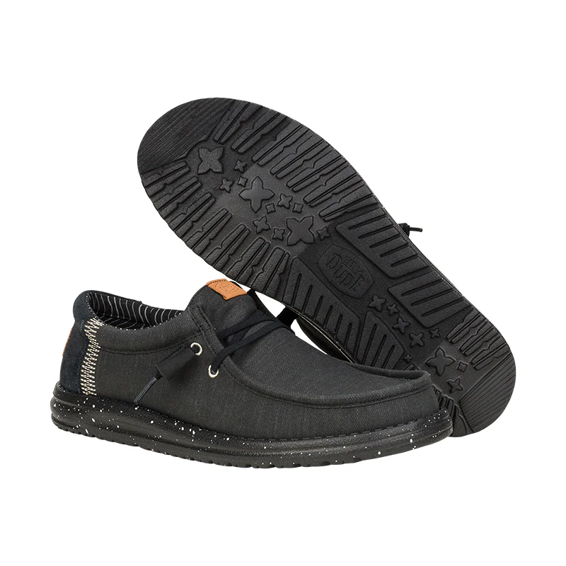 Men's Wally Elevated Basics Black/Black - Image 5