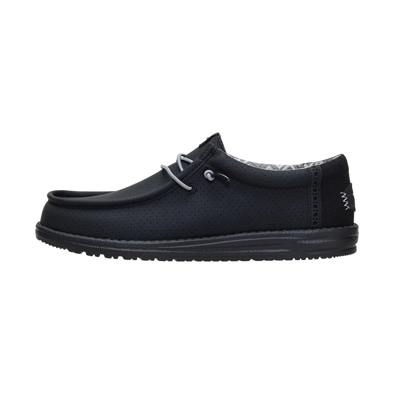 Men's Wally Perf Classic Black - Image 4