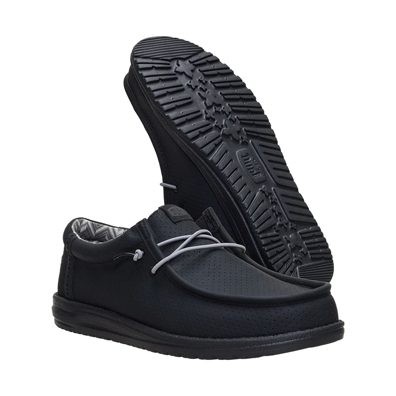 Men's Wally Perf Classic Black - Image 6