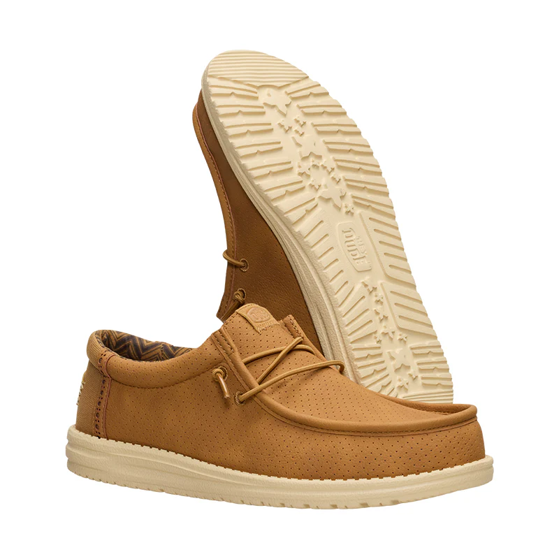 Men's Wally Perf Classic Bone Brown/Boulder Tan - Image 6