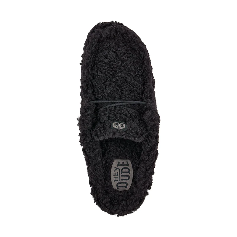 Men's Wally Slipper Black/Black - Image 7