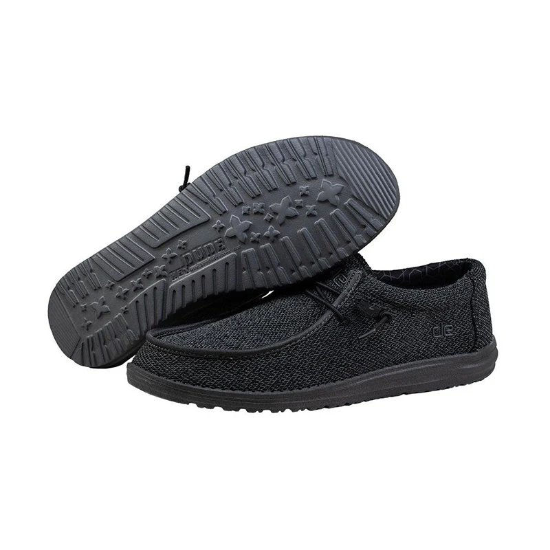 Men's Wally Sox Micro Total Black - Image 5