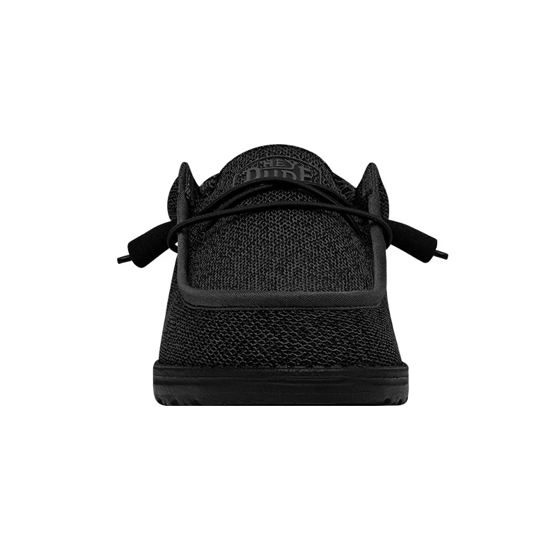 Men's Wally Sox (Wide) Micro Total Black - Image 6
