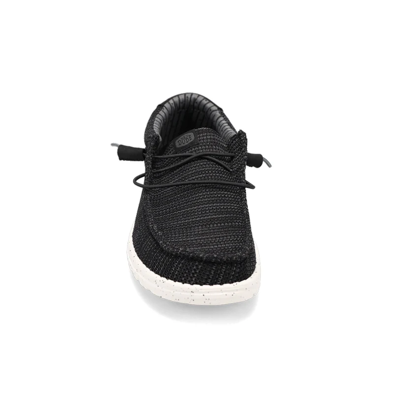 Men's Wally Stretch Sox Black/White - Image 4