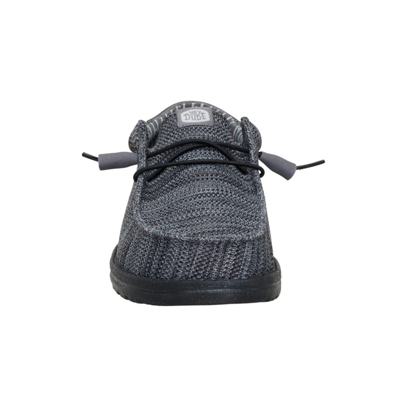 Men's Wally Stretch Sox Granite Grey/Black - Image 6