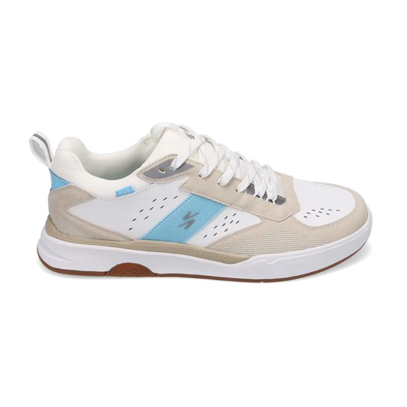 Men's Wembley Ivory/Light Blue/Gum - Image 3