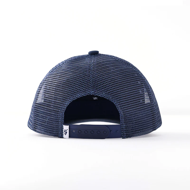 My Mesh Snapback Hat Navy - Image 4