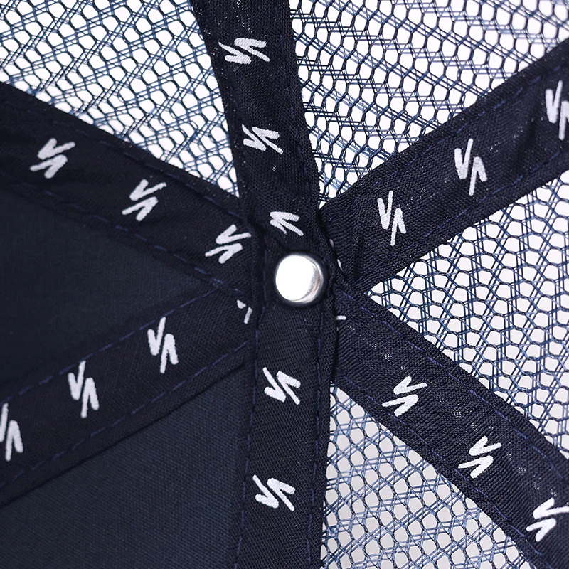 My Mesh Snapback Hat Navy - Image 9