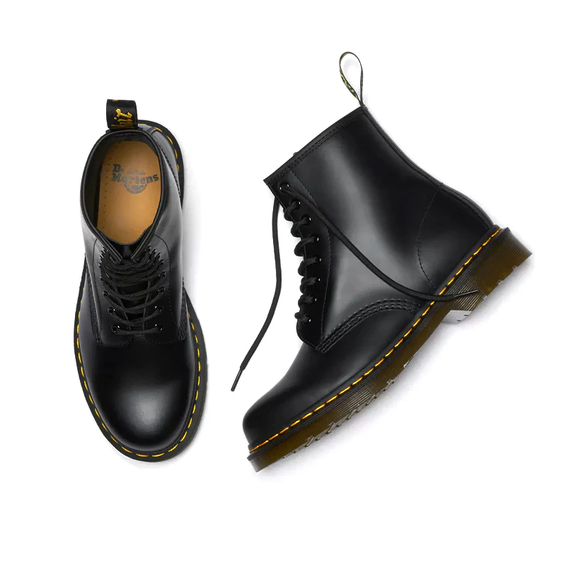 Women's 1460 Black Smooth - Image 6