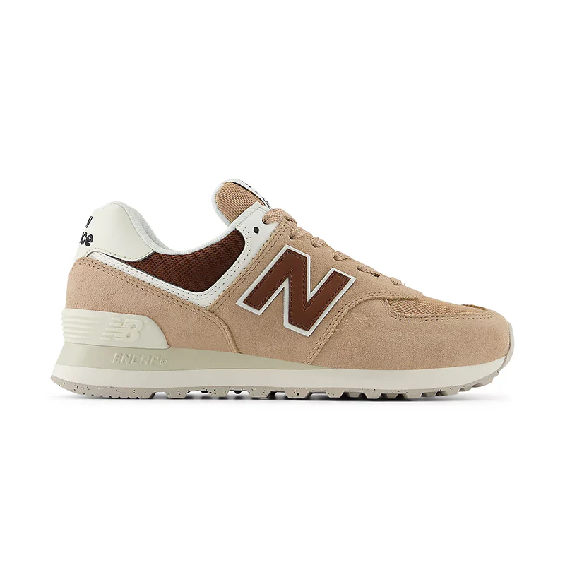 Women's 574 Flat Taupe/Rich Oak - Image 2