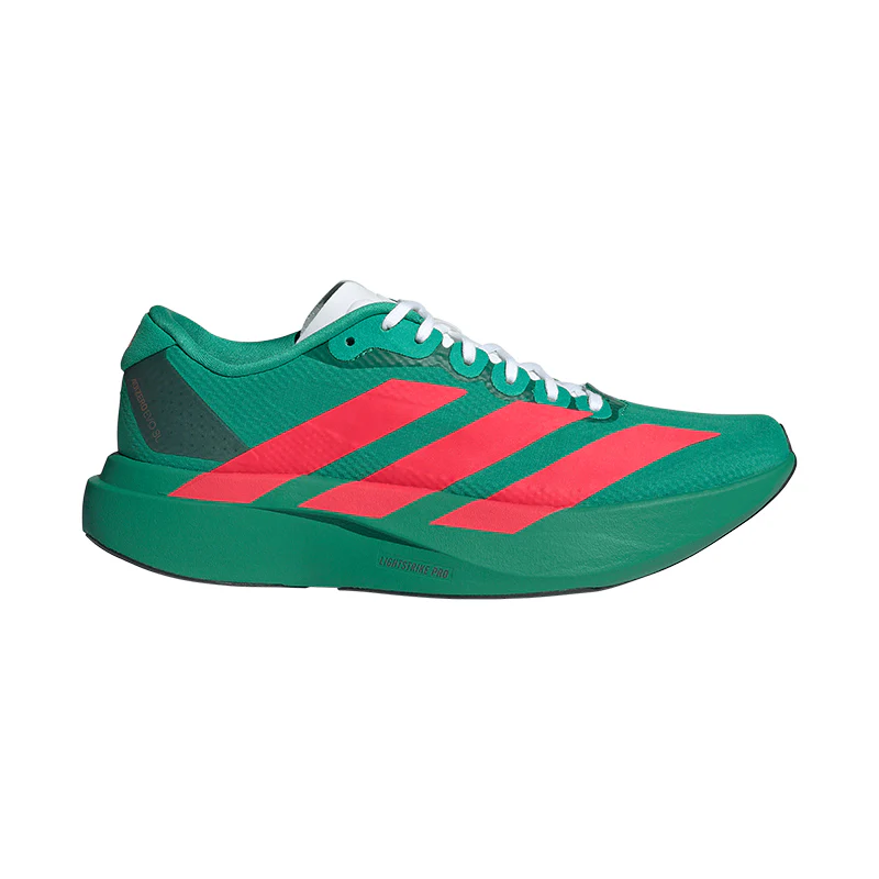 Women's Adizero EVO SL Green/Lucid Red/White - Image 3