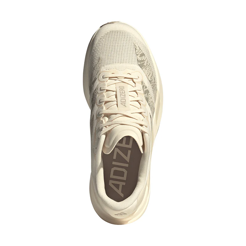 Women's Adizero EVO SL Wonder White/Linen/Taupe - Image 6