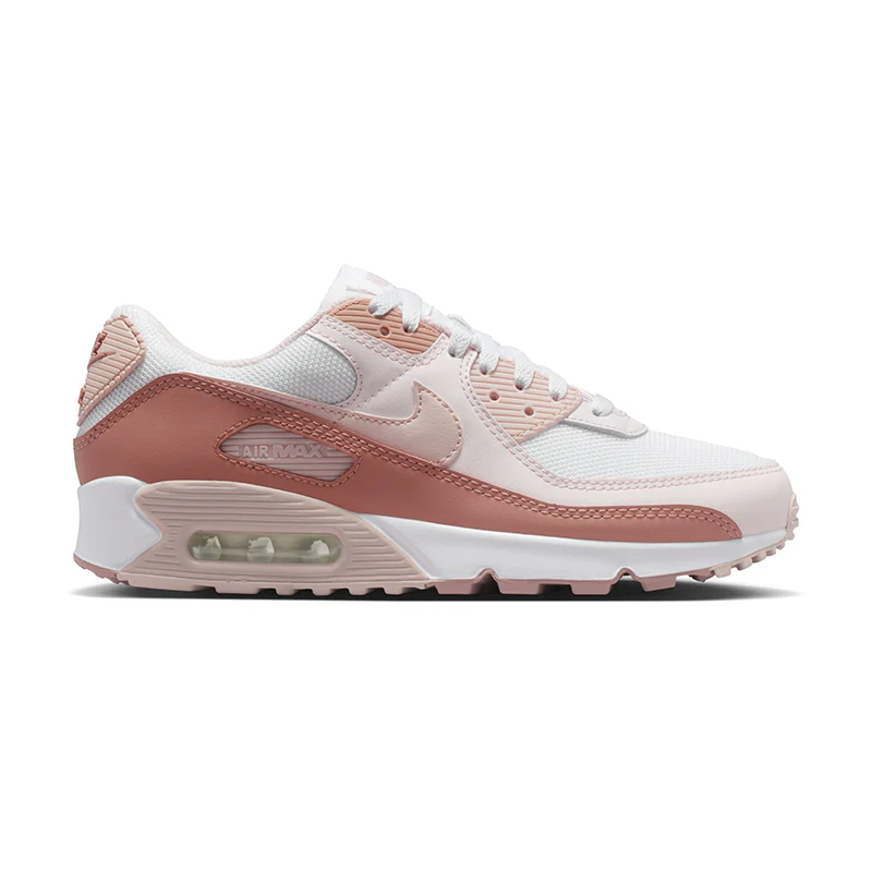 Women's Air Max 90 Particle Pink/Silt Red - Image 3