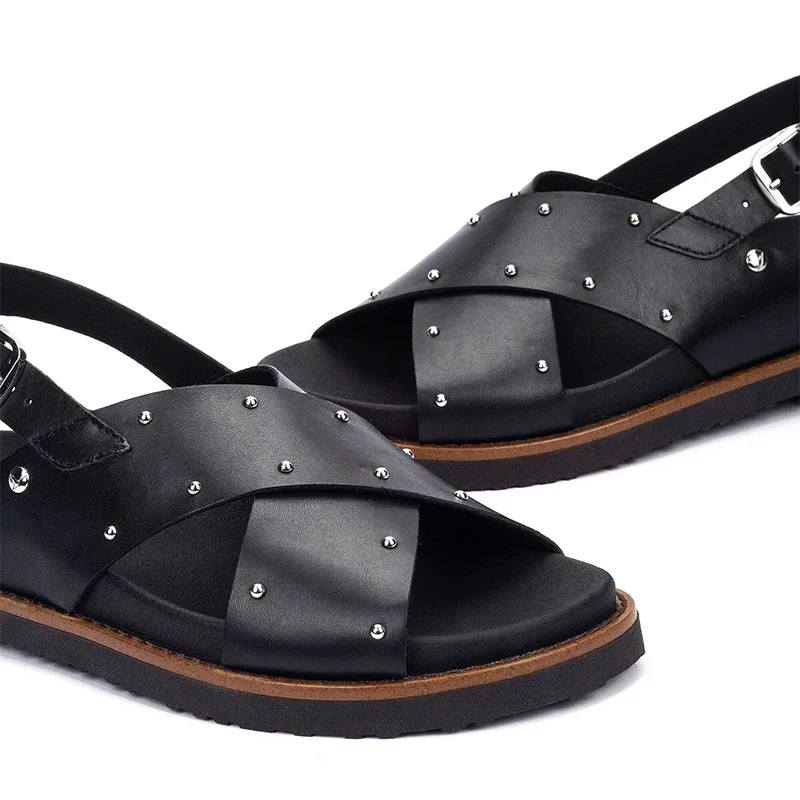 Women's Aitana Cross Strap Black - Image 8
