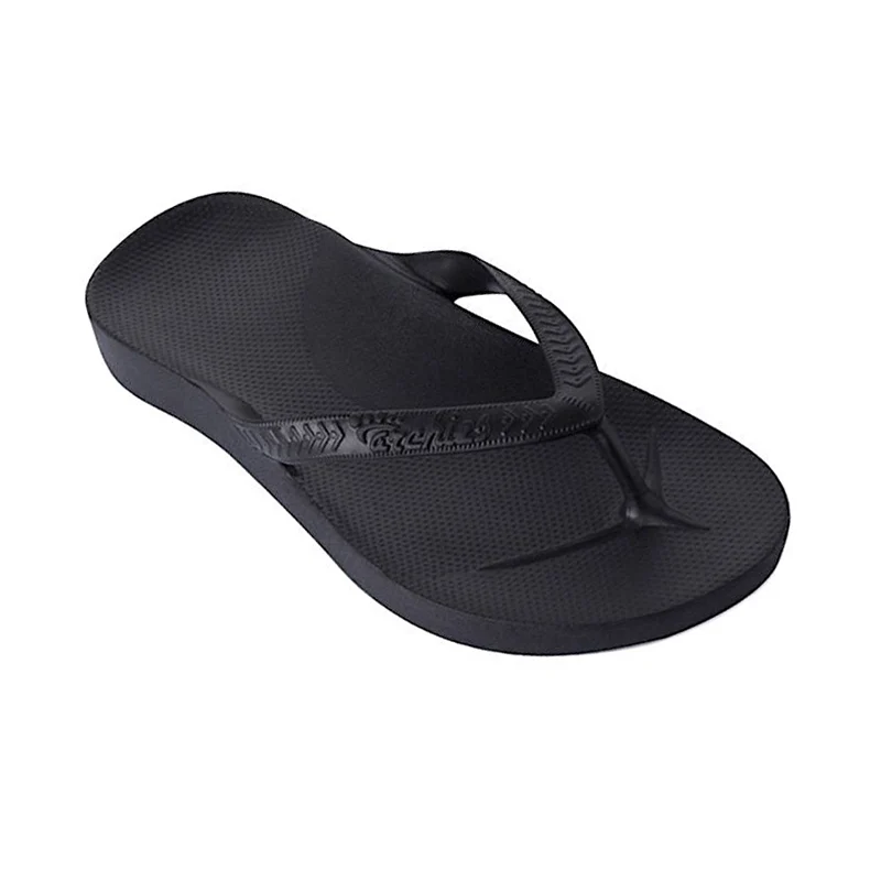 Women's Arch Support Flip Flop Black - Image 2