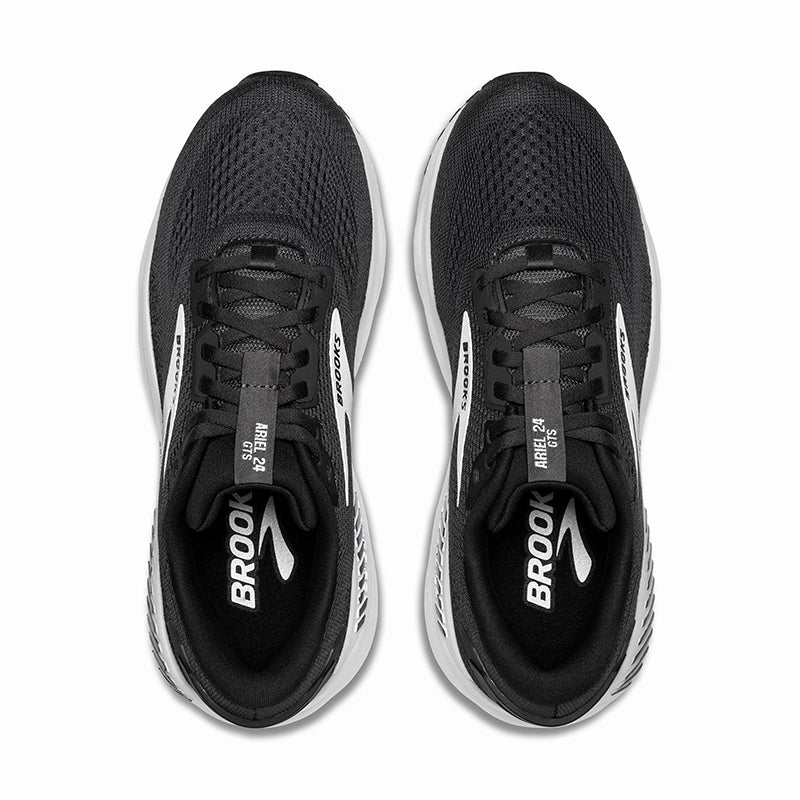 Women's Ariel GTS 24 (WIDE) Ebony/Black/White - Image 6