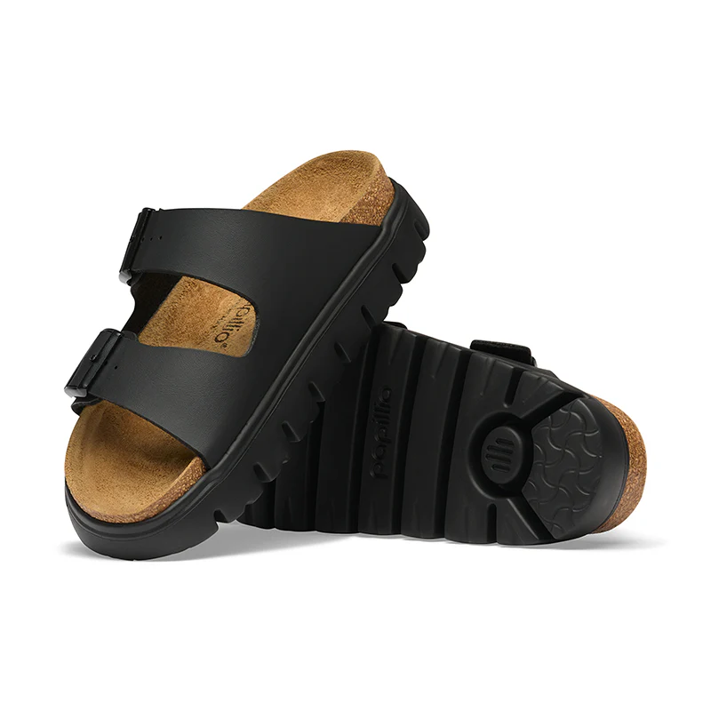 Women's Arizona Chunky Narrow Black Birko-Flor - Image 4