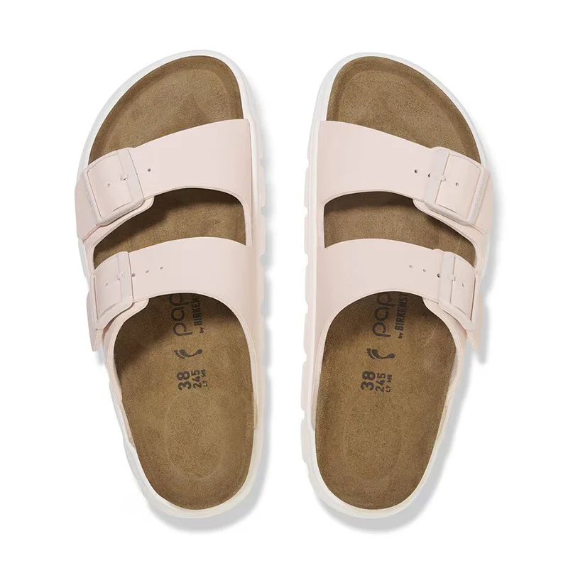 Women's Arizona Chunky Narrow Rose Birko-Flor - Image 5