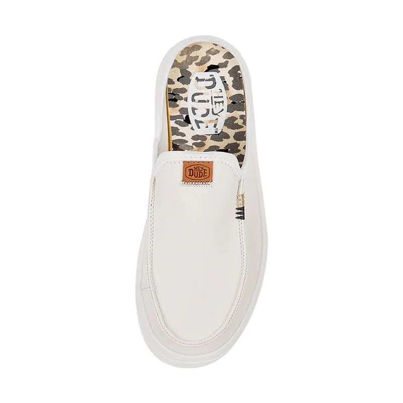 Women's Austin Lift Leather White - Image 6