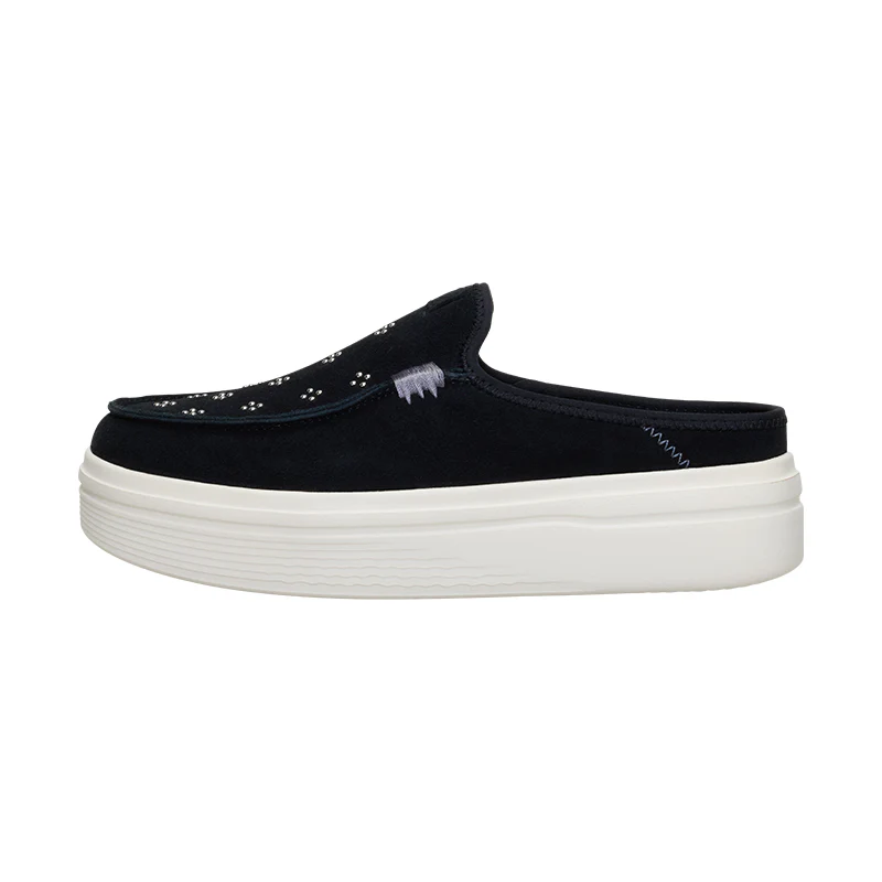 Women's Austin Lift Suede Stud Black - Image 4