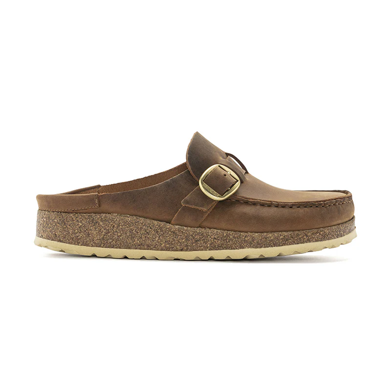 Women's Buckley Cognac Oiled Leather - Image 3