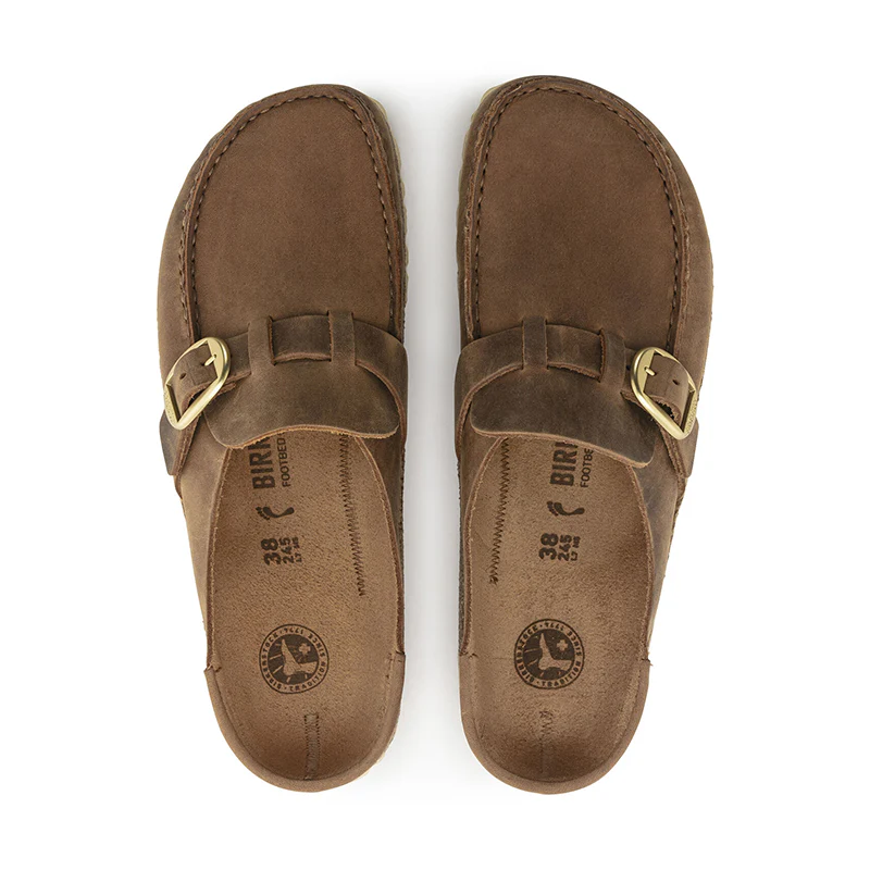 Women's Buckley Cognac Oiled Leather - Image 8