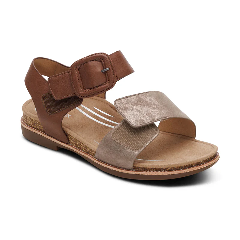 Women's Claire Taupe Multi - Image 8