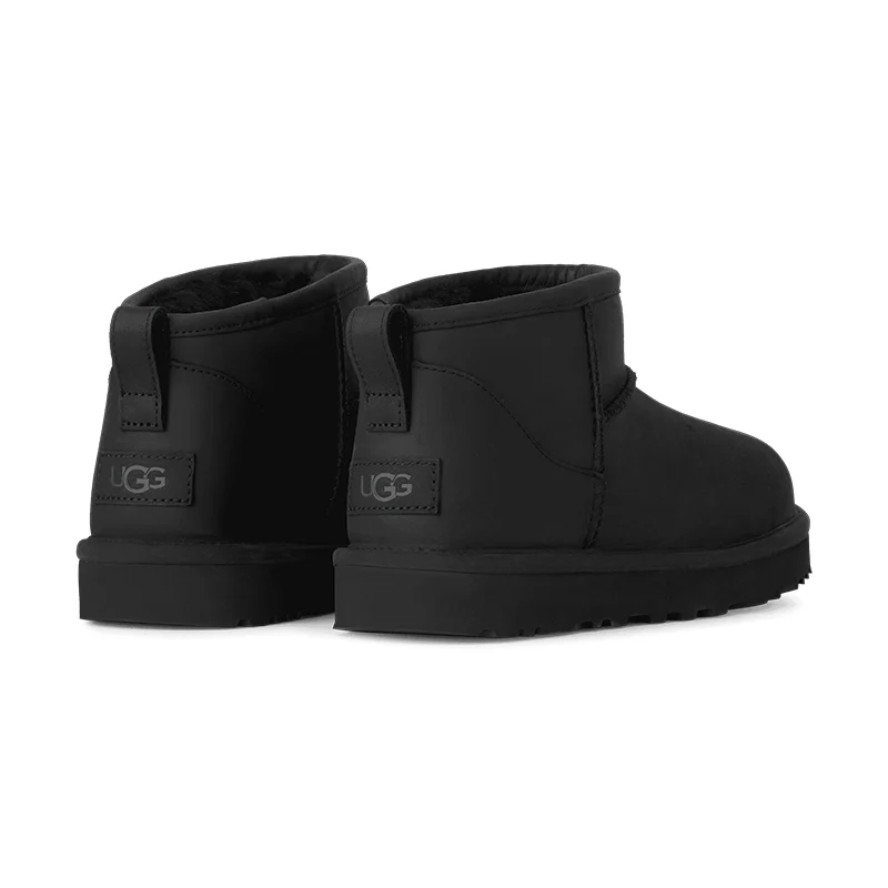 Women's Classic Ultra Mini Leather Black - Image 6
