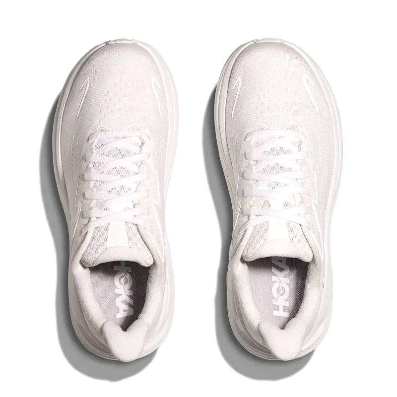 Women's Clifton 10 White/White - Image 7