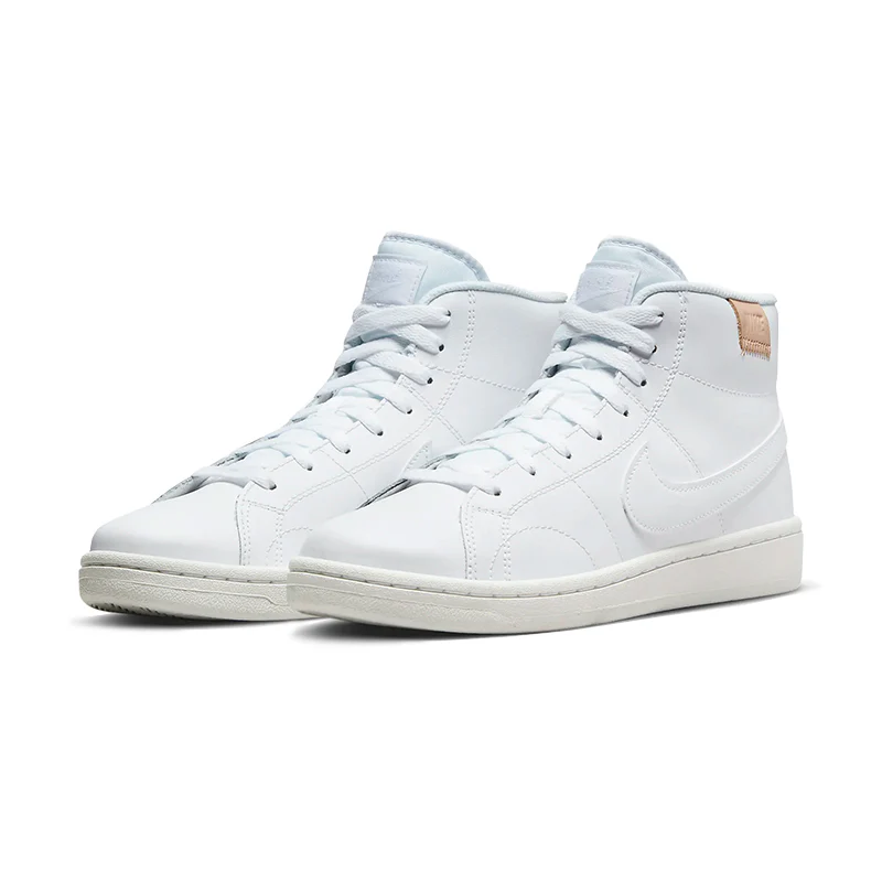 Women's Court Royale 2 Mid White/White - Image 4
