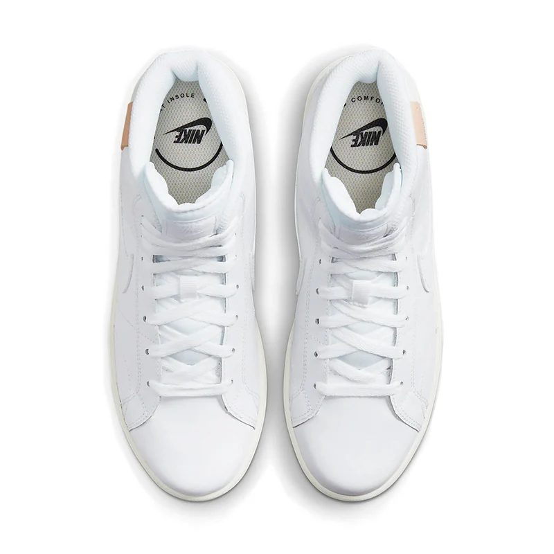 Women's Court Royale 2 Mid White/White - Image 6