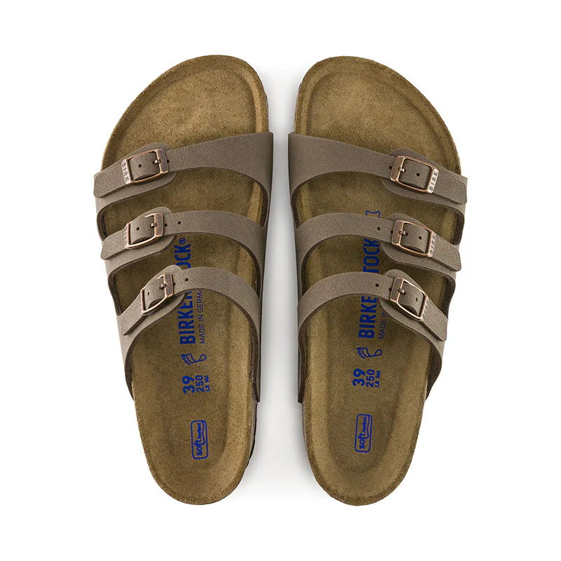 Women's Florida Soft Footbed Mocha Birkibuc - Image 6