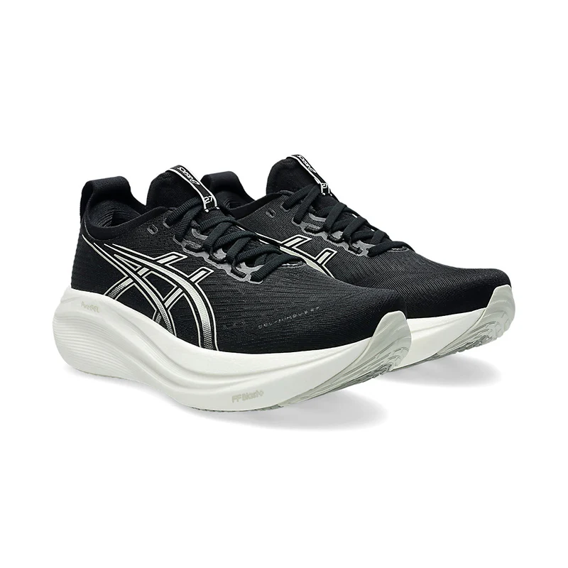 Women's Gel-Nimbus 27 Black/Lake Grey - Image 5