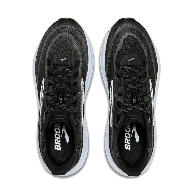 Women's Ghost 18 WIDE Black/Grey/White - Image 6