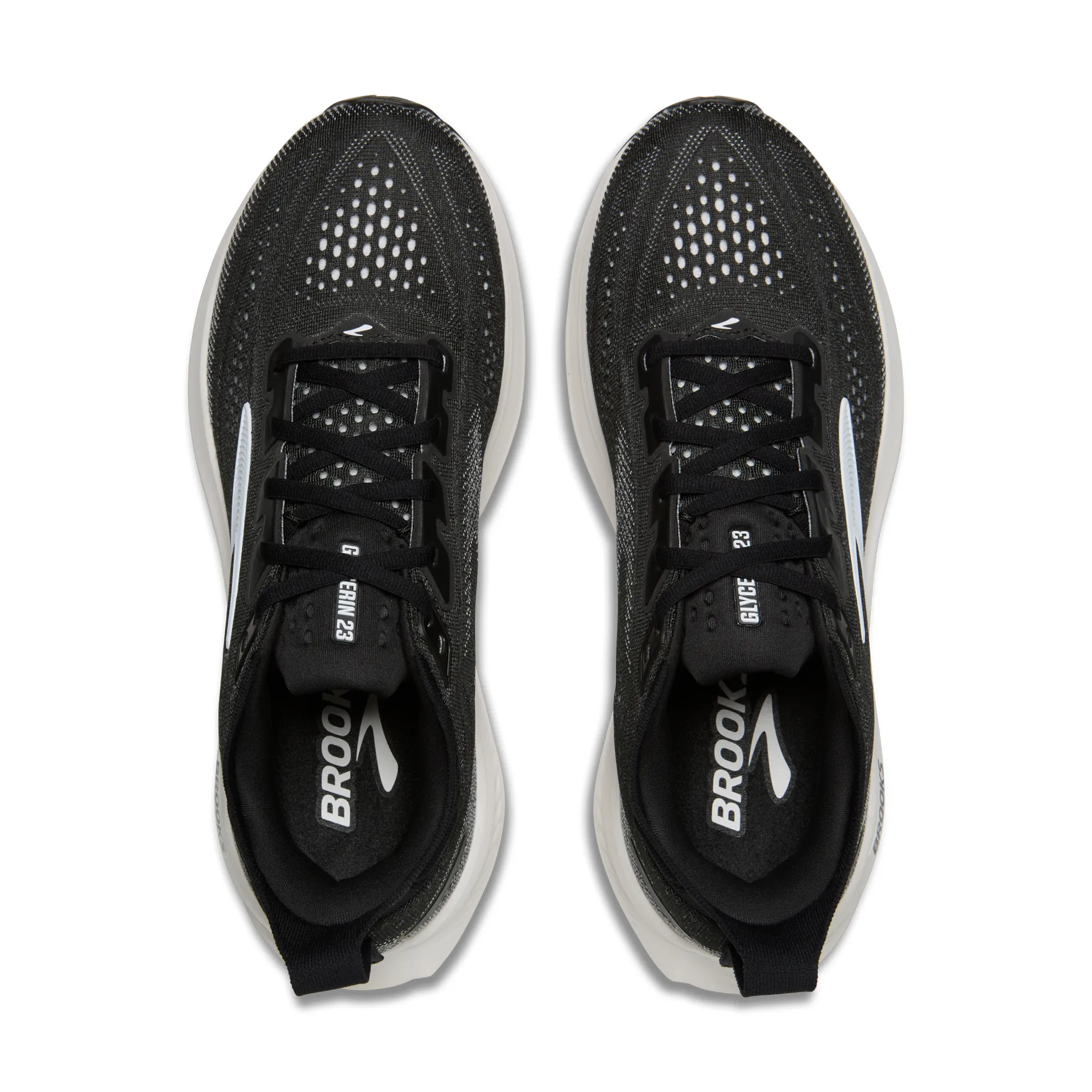 Women's Glycerin 23 (WIDE) Black/Grey/White - Image 6