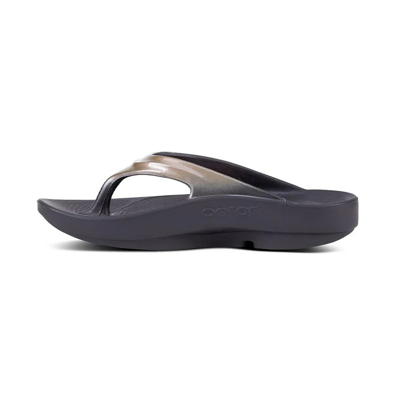 Women's OOlala Thong Luxe Black/Latte - Image 4
